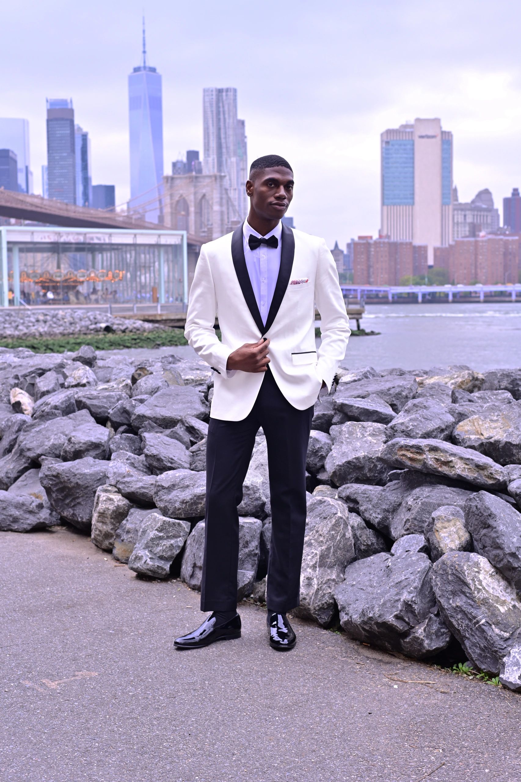White formal cheap dinner jacket